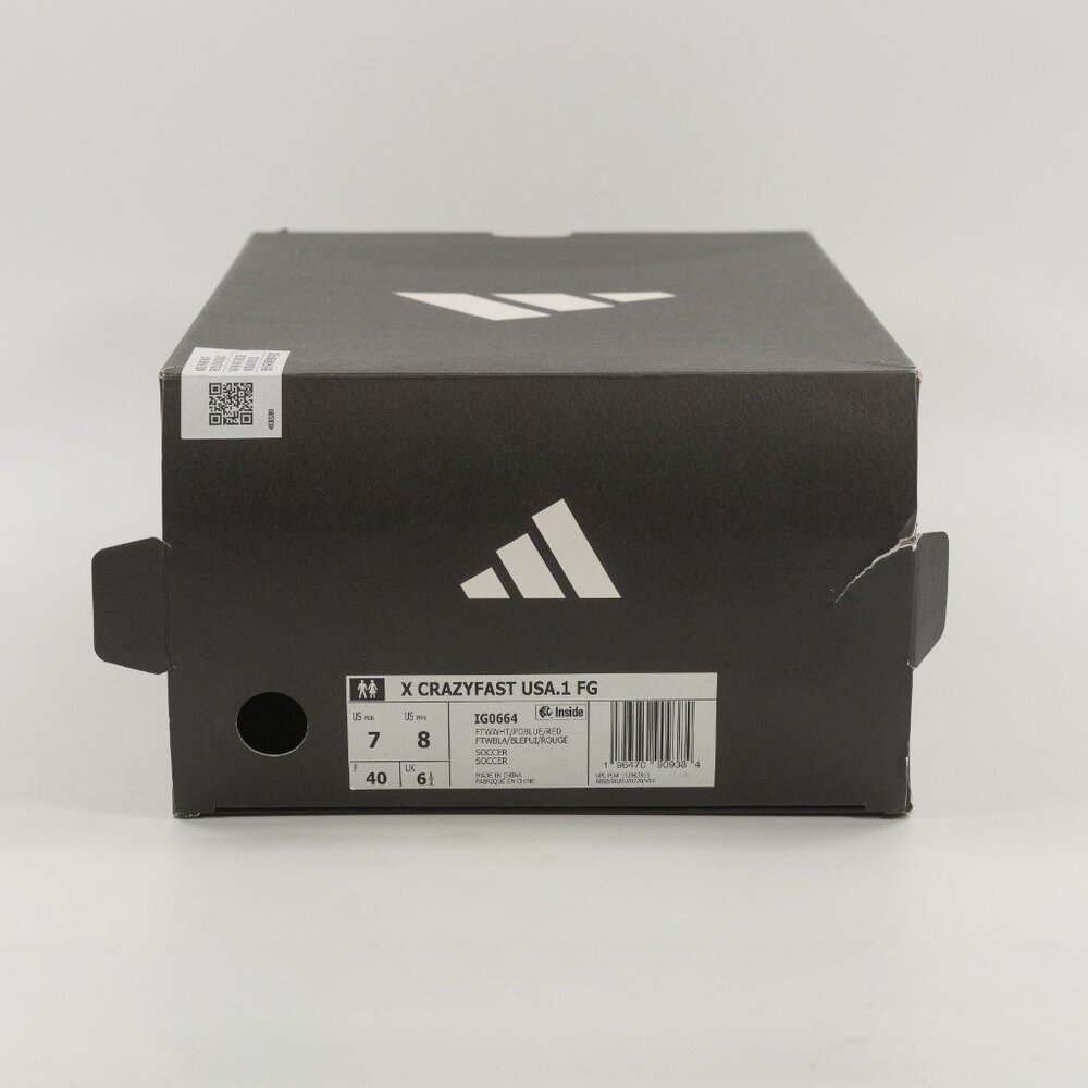 Adidas x Crazyfast.1 FG 'USA' IG0664 Soccer Cleats Multi Size - Picture 12 of 16